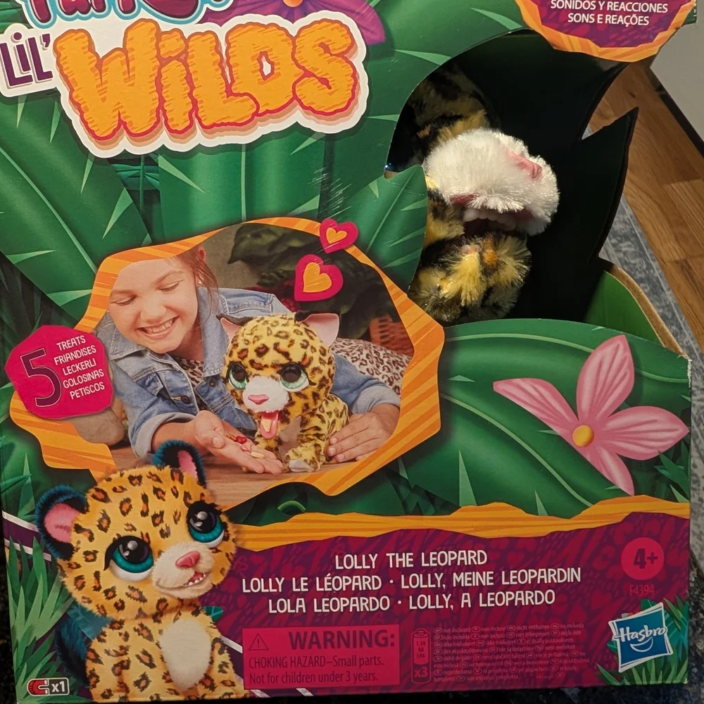 Hasbro FurReal Wilds Leopard Plush Toy
